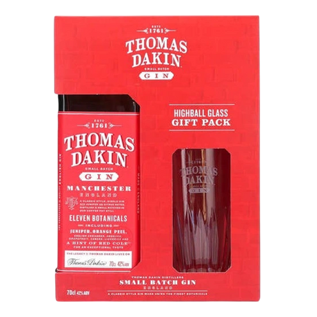 Thomas Dakin Gin Gift Pack 70cl