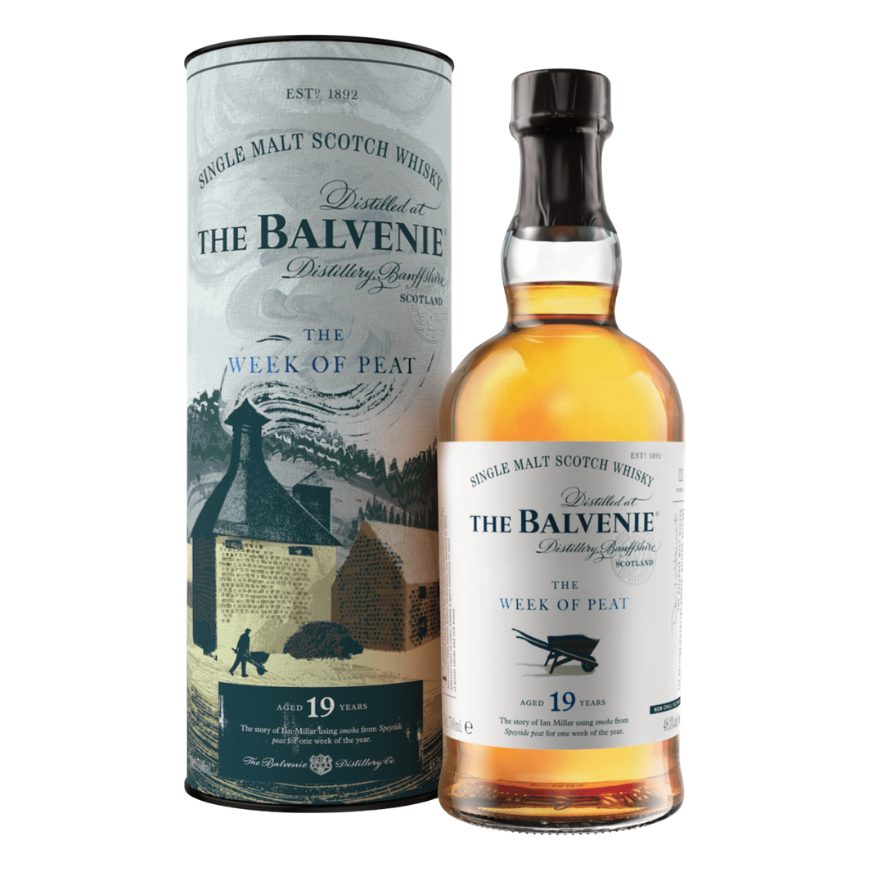The Balvenie 19 YO The Week of Peat 70cl Gift Box