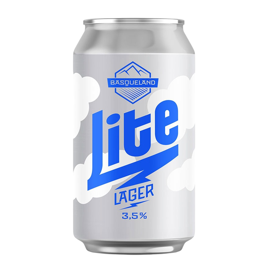 Basqueland Lite Lager 33cl