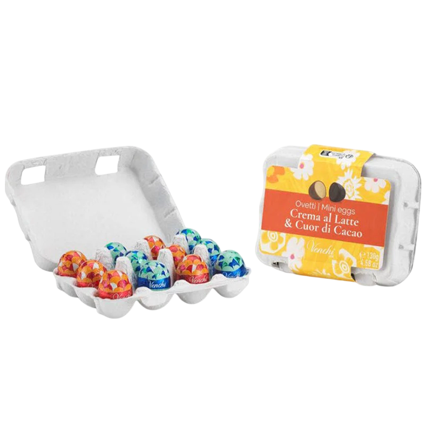 Venchi Egg Box with Chocolate Eggs 130g