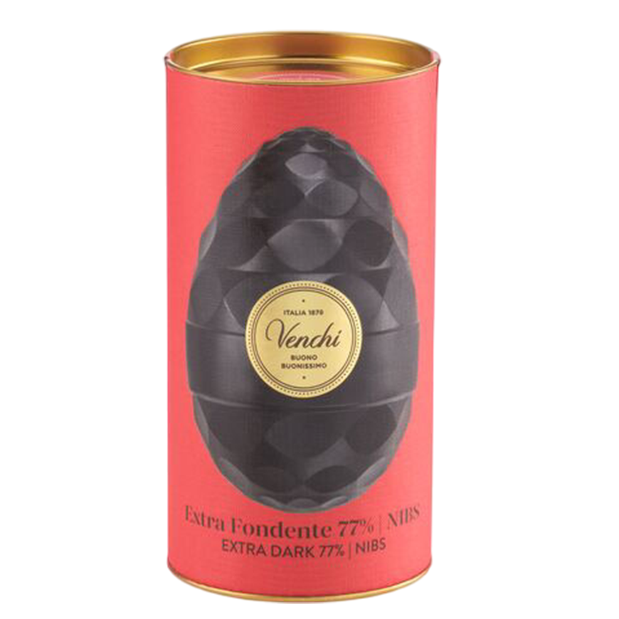 Venchi 77% Nibs Chocolate Eggs 150g