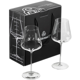Sophienwald Grand Cru Bordeaux Glass Set of 2 Handmade