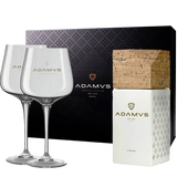Adamus Organic Dry Gin 70cl Gift Box with 2 glasses