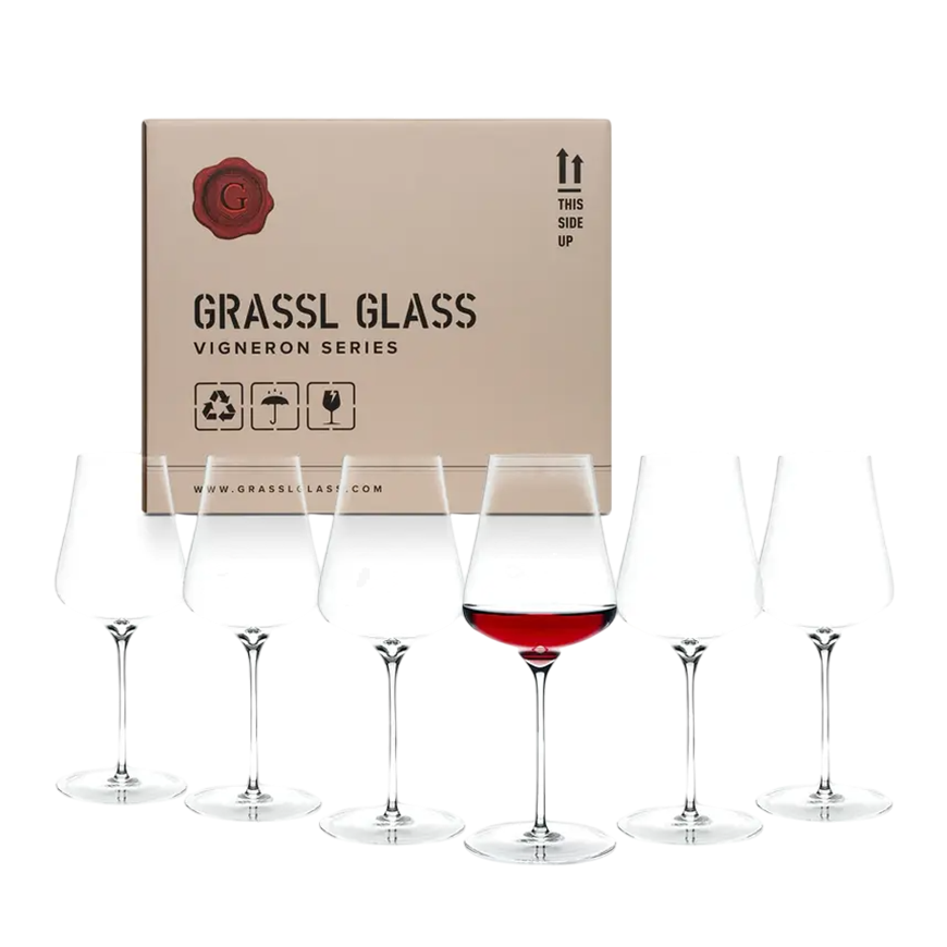 Grassl Glass Vigneron Series Liberte Set of 6