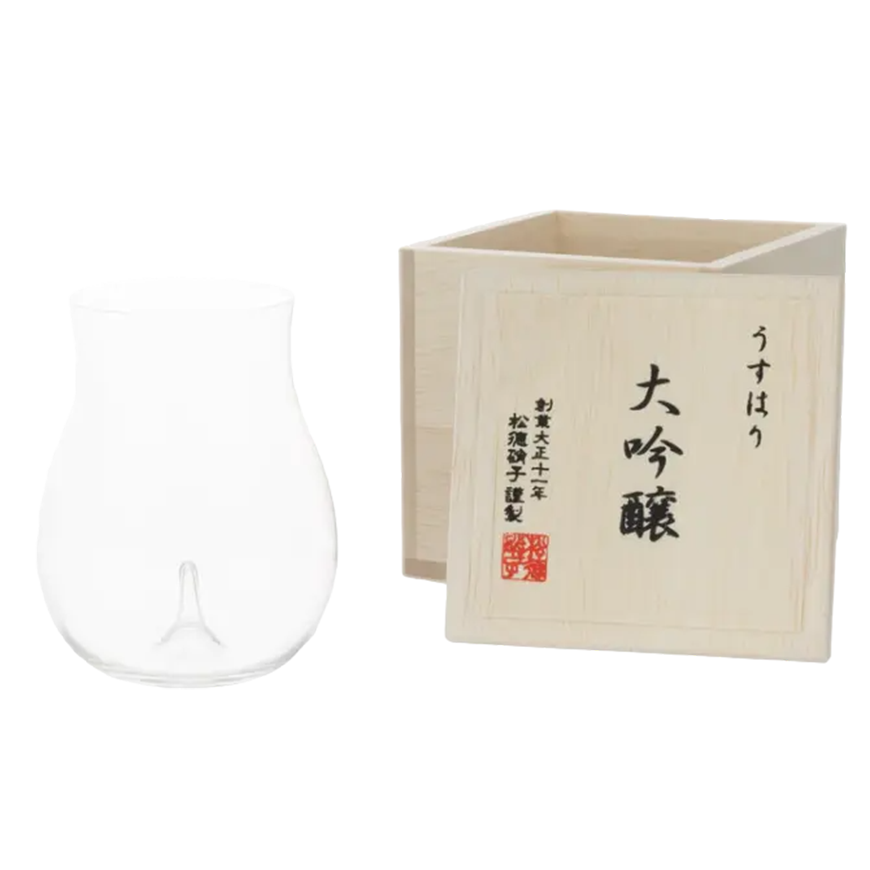 Shotoku Glass Usuhari Daiginjo in Box