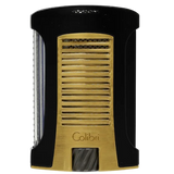 Colibri Daytona Black + Brushed Gold Single Jet Lighter
