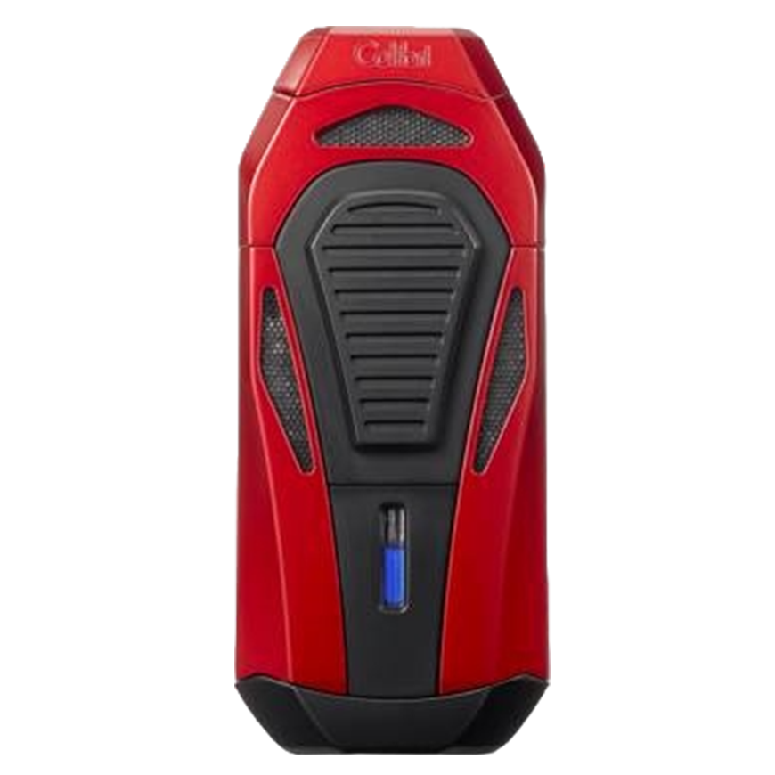 Colibri Boss Jet Red+Black Triple Flame Lighter