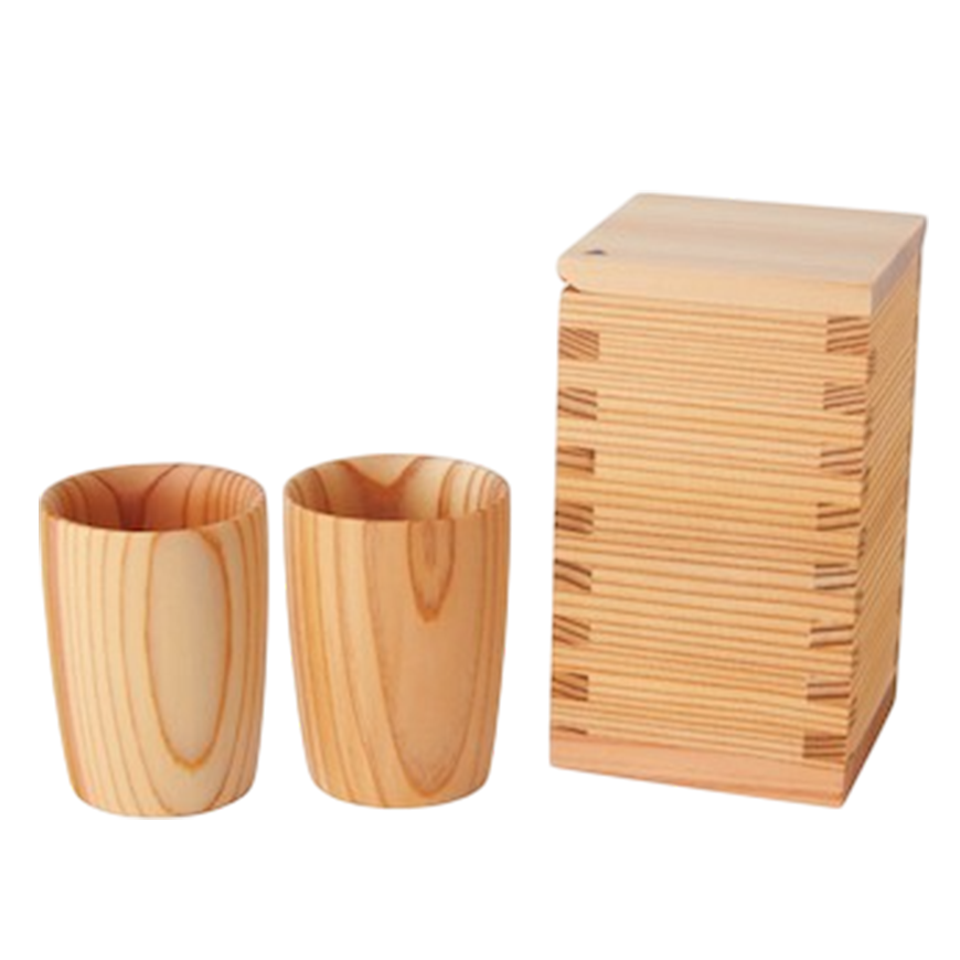 Oodate Kogel Set "Akita Zedernholz"