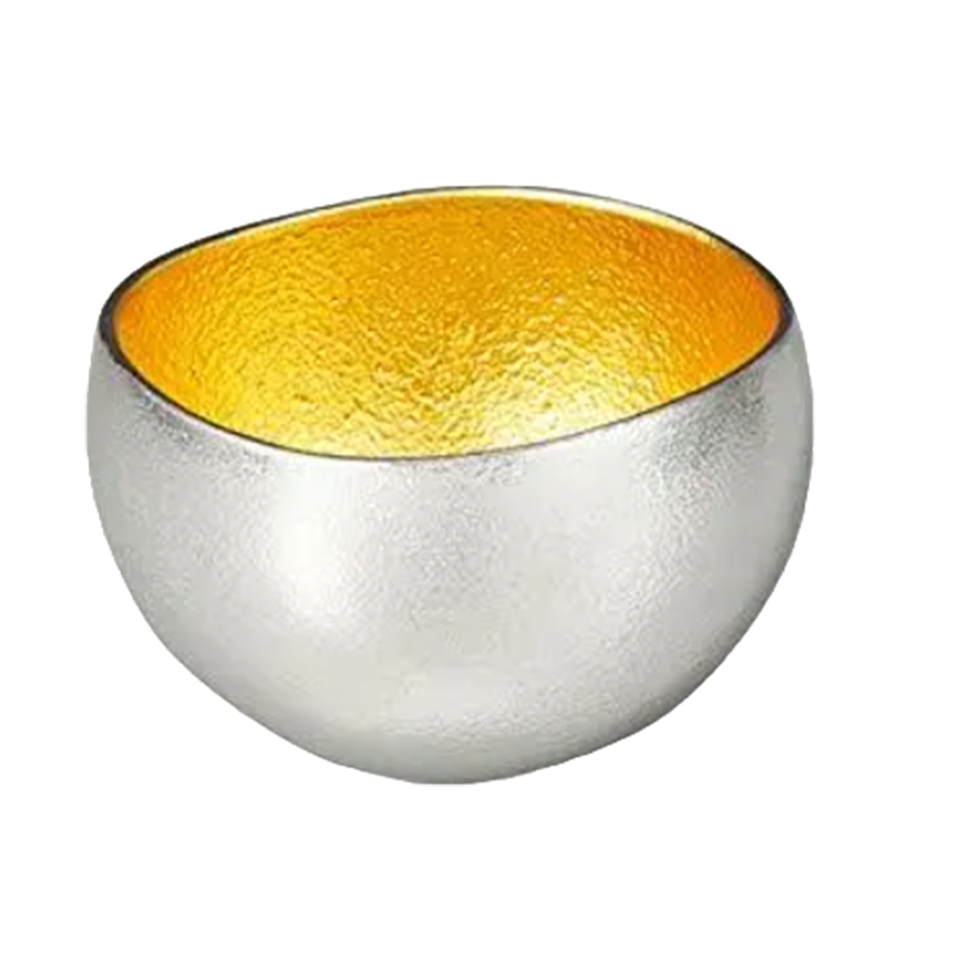 Nousaku The Sake Cup "Yure" Gold