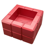 Colibri Heritage Cube Red Ashtray