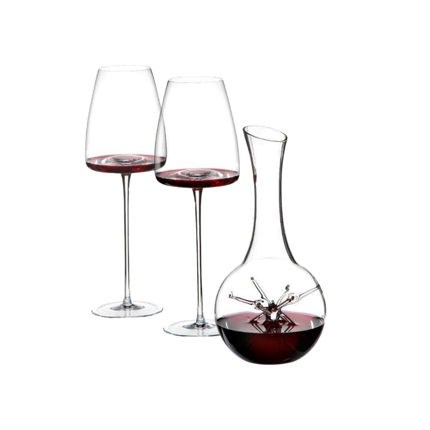 Zieher Decanter Star-Mini + Vision-Series Straight Set of 2 Gift Box