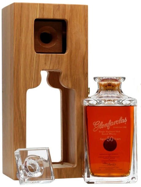 Glenfarclas 50 Year Old 70 Cl Crystal Decanter TWE Exclusive 7/78 (1957)