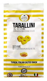 Terre di Puglia TARALLINI OLIVE OIL AND EXTRA VIRGIN OLIVE OIL Sesam (230g)