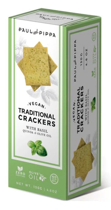 Artisan Cracker with Basil 130g