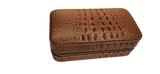 Travel Leather Brown Humidor