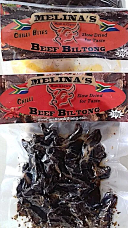 Melina's Biltong Chilli Snack Pack