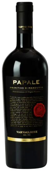 Varvaglione Papale Primitivo di Manduria 2020 Double Magnum