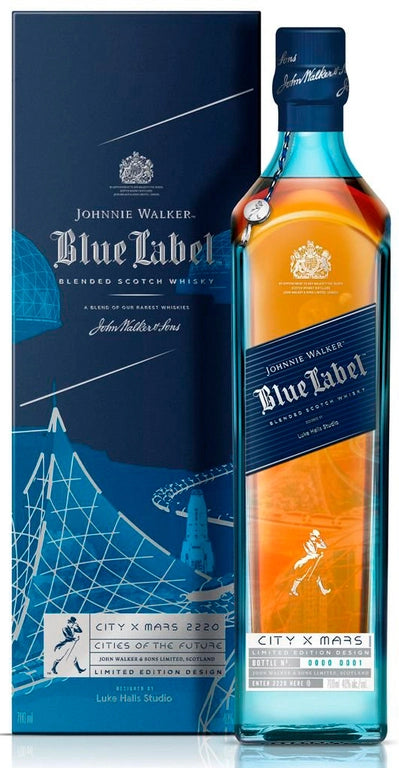 Johnnie Walker Blue Label City X Mars 70cl