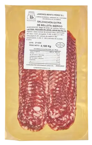 Ibericos Benito Sachichon Bellota 100g