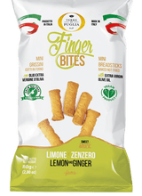 Terre di Puglia FINGER BITES Lemon & Ginger 80 GR