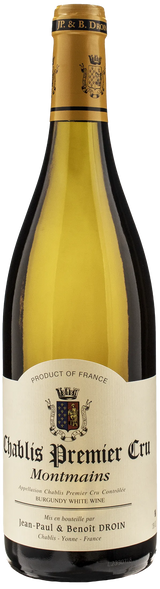 Jean-Paul & Benoit Droin Montmains Chablis Premier Cru 2022