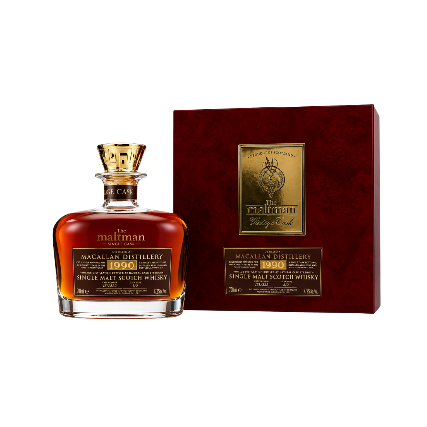 Macallan 30 Maltman 1990 limited bottle #1