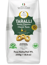 Terre di Puglia TARALLI WITH EXTRA VIRGIN OLIVE OIL classic (250g)