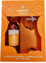 Ararat Apricot 6 YO 70cl with Glass