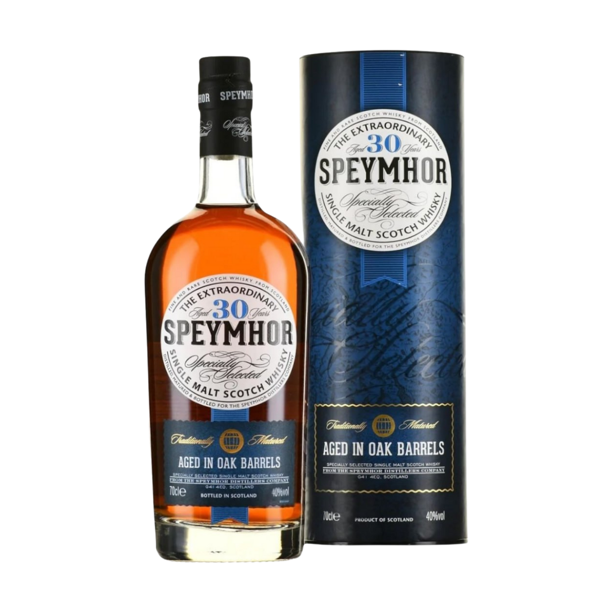 Speymhor The Extraordinary 30 YO Gift Tube 70cl